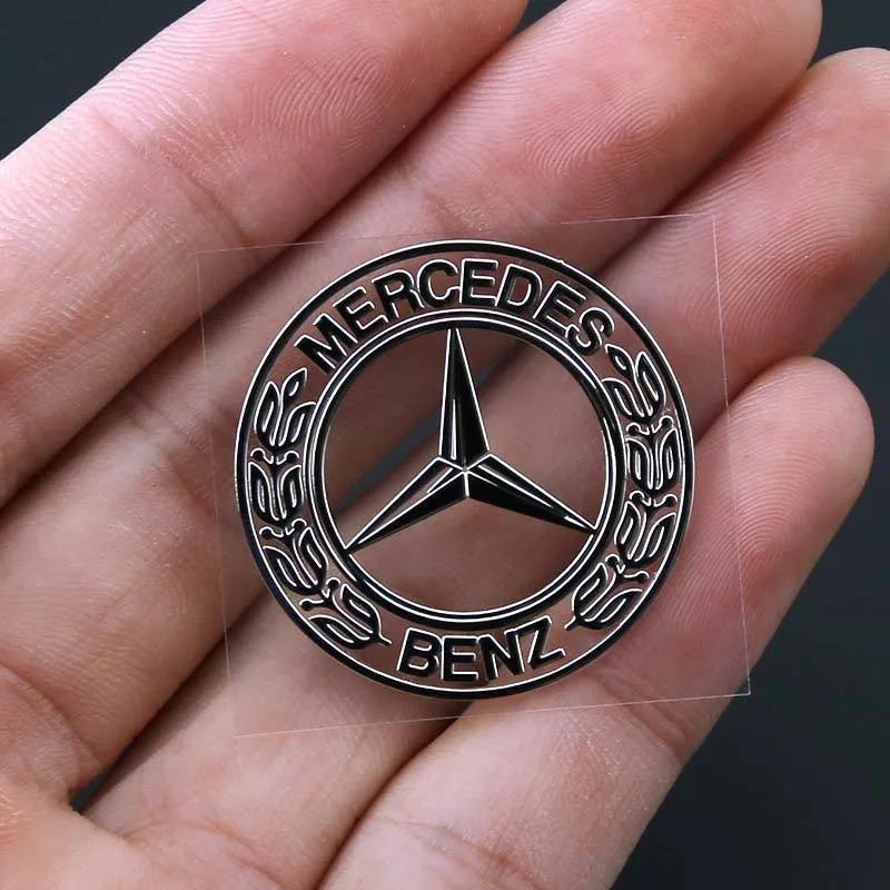 Car Emblem Stickers Waterproof DIY Fuel Tank For Mercedes Benz AMG E S C A B Class GLE GLS CLS GLC CLA GLA GLK GLB W205 W206W221 ZK9