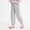 Girls' Cartoon Embroidered Casual Jogger Pants