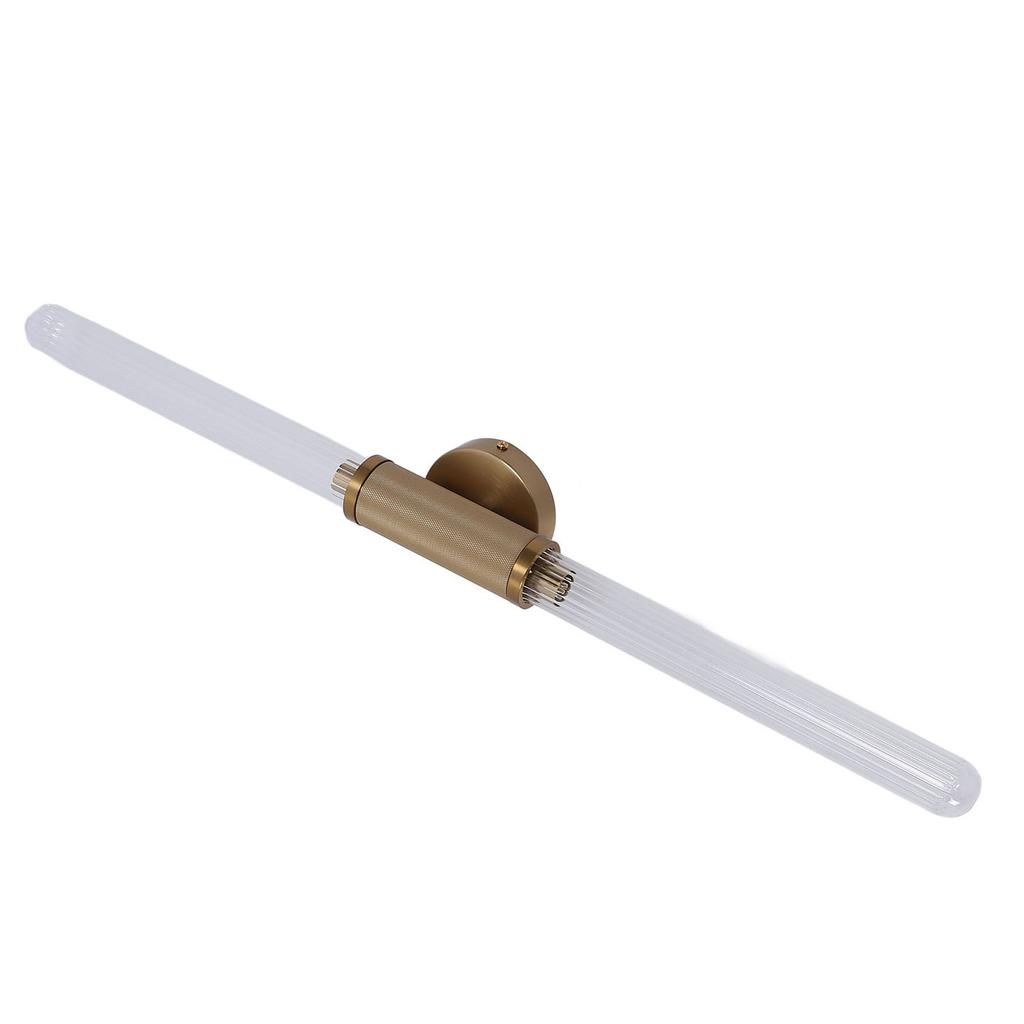 Wall Sconce Iron Glass Modern Hardwired Wall Mounted Lamp Lighting Fixture for Bathroom Bedroom