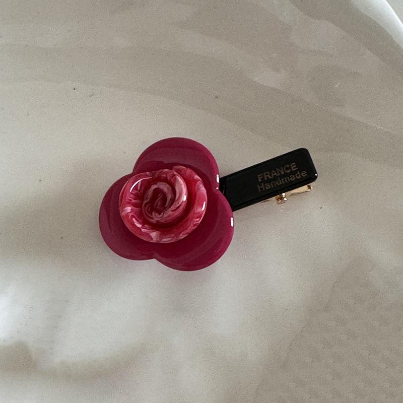 

Милая простая заколка для волос в виде цветка для женщин и девочек, милая универсальная заколка для волос с челкой, элегантное кольцо для волос, аксессуары для волос, подарки