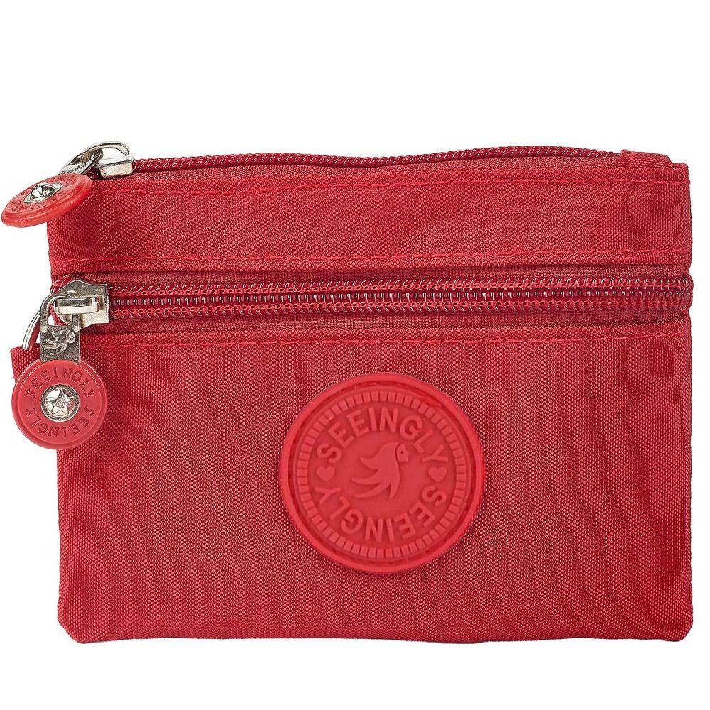 Leinen Geldmünzbörse 2025 Neu mit Schlüsselring Wasserdicht Kreditkartenhalter Verschleißfeste Geldbörse Geldbeutel Männlich Weiblich