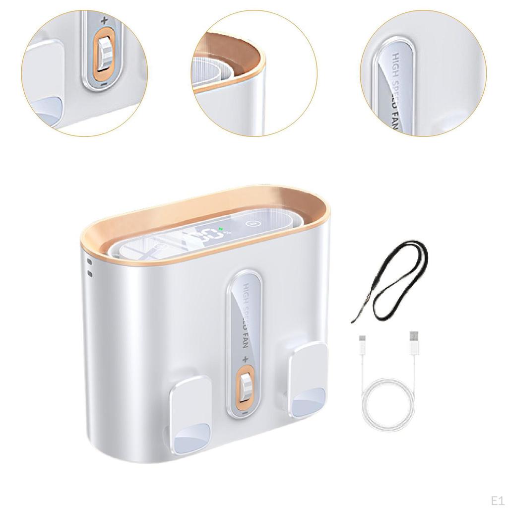 Waist Fan Hanging Cooling Mini Creative Practical Personal Body Portable for Running Backpacking