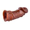 Silicone Reusable Male Enlarger Time Delay Spike Condom Penis Extension Sleeve