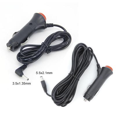 DC 12V 24V Car Adapter Charger Lighter Power Supply Extension Cable Plug Cord Switch For Car Monitor Camera 2.1x5.5mm 0.5m-5m