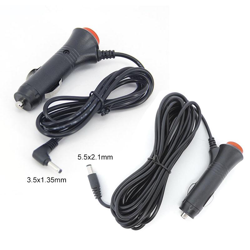 

DC 12V 24V Автомобильный адаптер зарядное устройство прикуриватель блок питания удлинитель шнур переключатель для автомобильного монитора камеры 2.1x5.5mm 0.5m-5m 0.5m 5.5x2.1mm