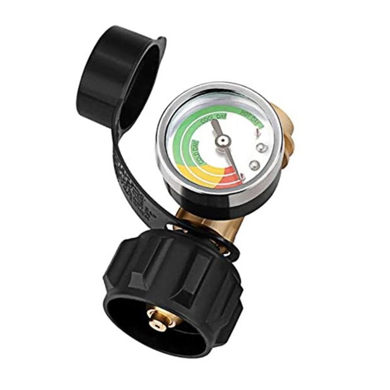 

Индикатор уровня баллонов с пропаном, твердая латунь, детектор утечек, индикатор уровня газа, универсальный измеритель давления газа, долговечный 1