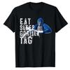Funny Eat Sleep Tag,  VR Gamer for Kid Adults T-Shirt Video Game Lover Life Style Graphic Outfit Humor Saying Tee