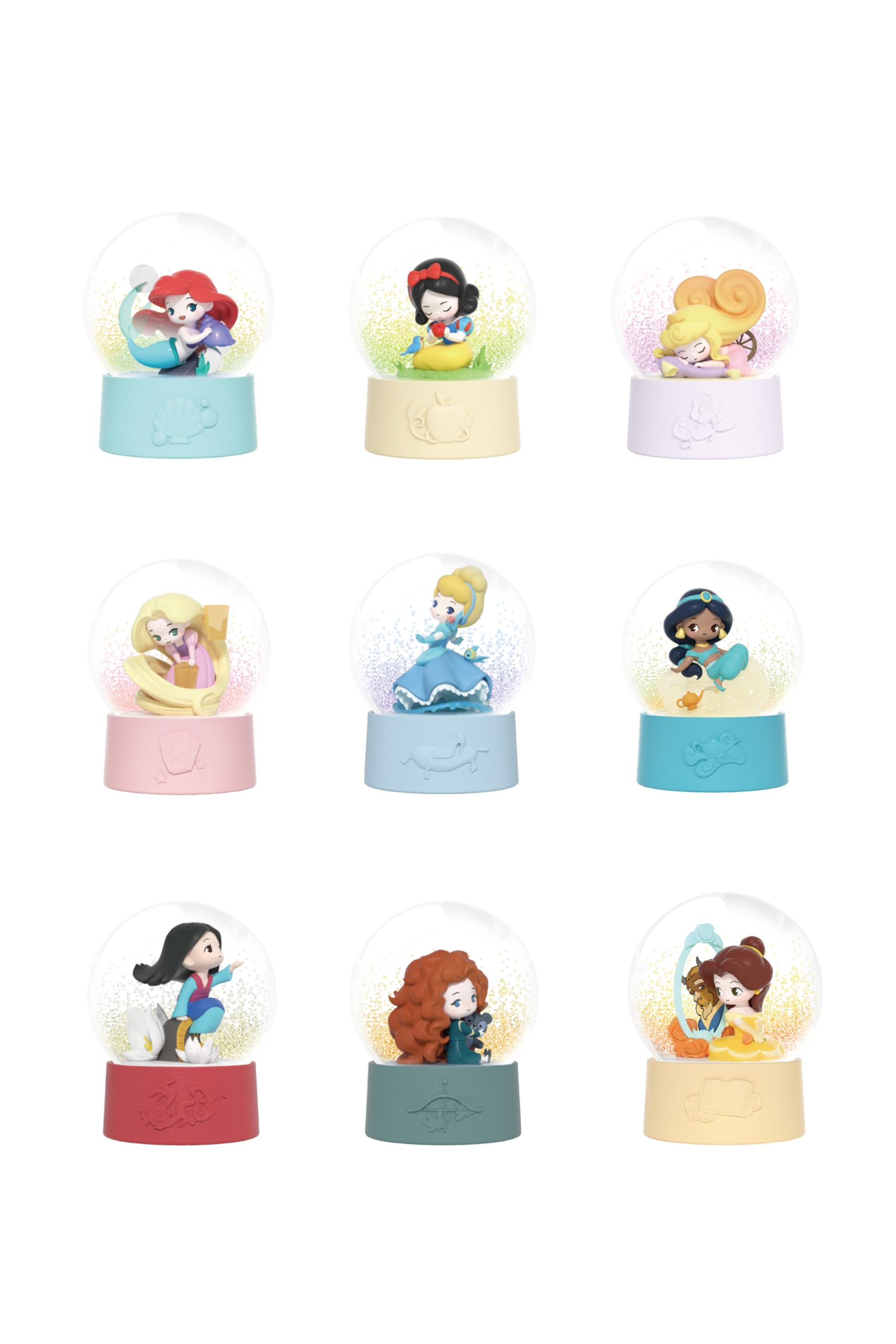 

52TOYS BLINDBOX Принцессы Диснея D серия детская Звездный хрустальный шар 8 штук в коробке