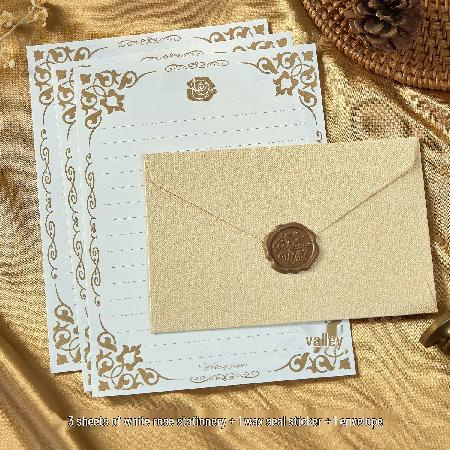 

Ретро набор из конопляного конверта и канцелярских принадлежностей в китайском стиле с крафт-бумагой и сургучом