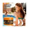 Tanning Gel, Luxury Intensive Tanning Gel, Tanning Gel, Natural Tanning Accelerator Cream Gel, Dark