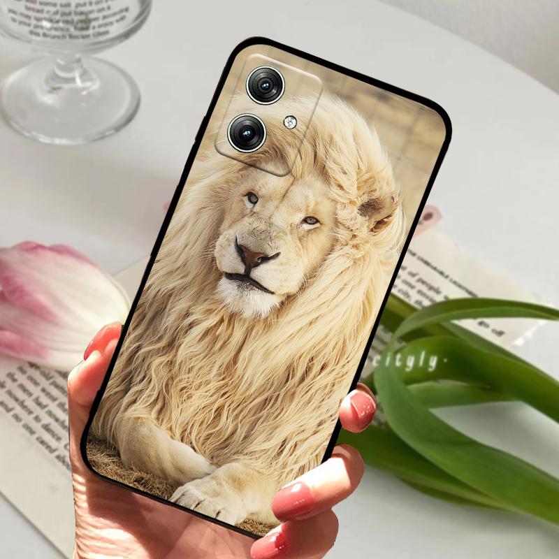 For Moto G55 5G Cases G64 G54 Power Sunset Beach Soft Silicone Matte TPU Phone Cover For Motorola Moto G35 Fundas Capa Cartoon