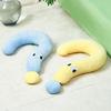 U-shaped Stuffed Pillow for Pet Cat Soft Comfortable Cat Neck Pillows for Indoor Sofa Super Cat Neck Protector Pet Cat Supplies
