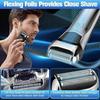 Electric Shaver, Men Electric Shaver, Foil Shaver, Men Electric Shaver, Facial Clean Shave, Rechargeable Men Shaver