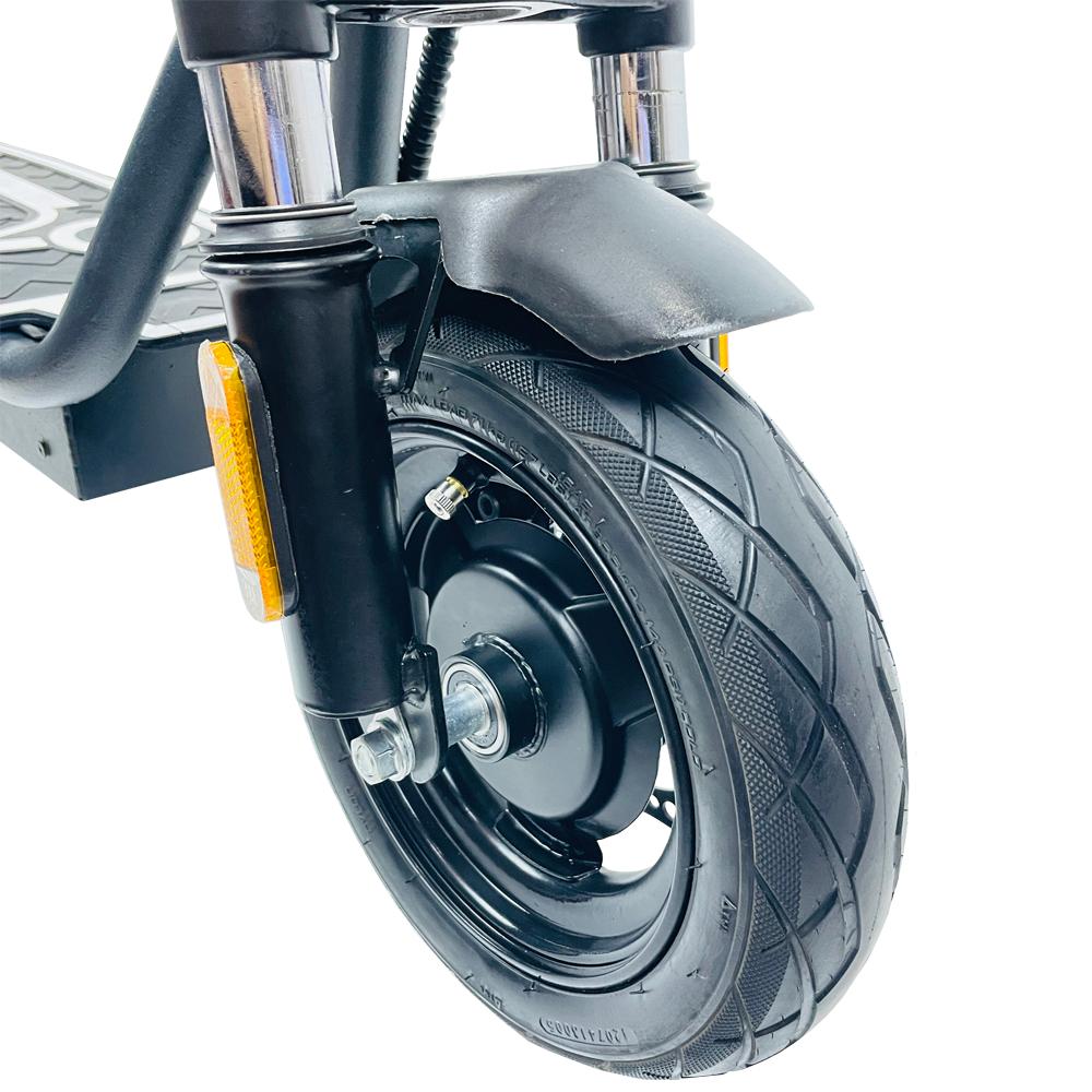 DriveTron DT01 Adult Foldable Electric Scooter: 36V 13Ah Battery, 30 Km/h, 40-50 Km Range, 400W Motor, Front Suspension