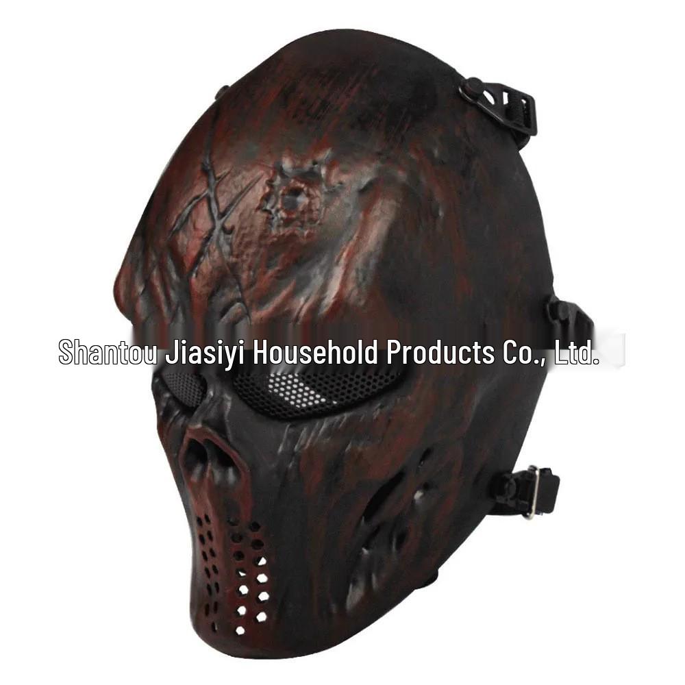 

Стальная сетчатая маска-череп для варгейма и Хэллоуина