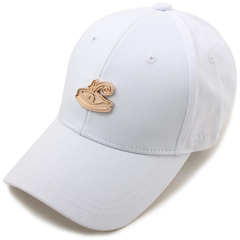 Heiteo Gold Eye Of Horus Ball Cap White
