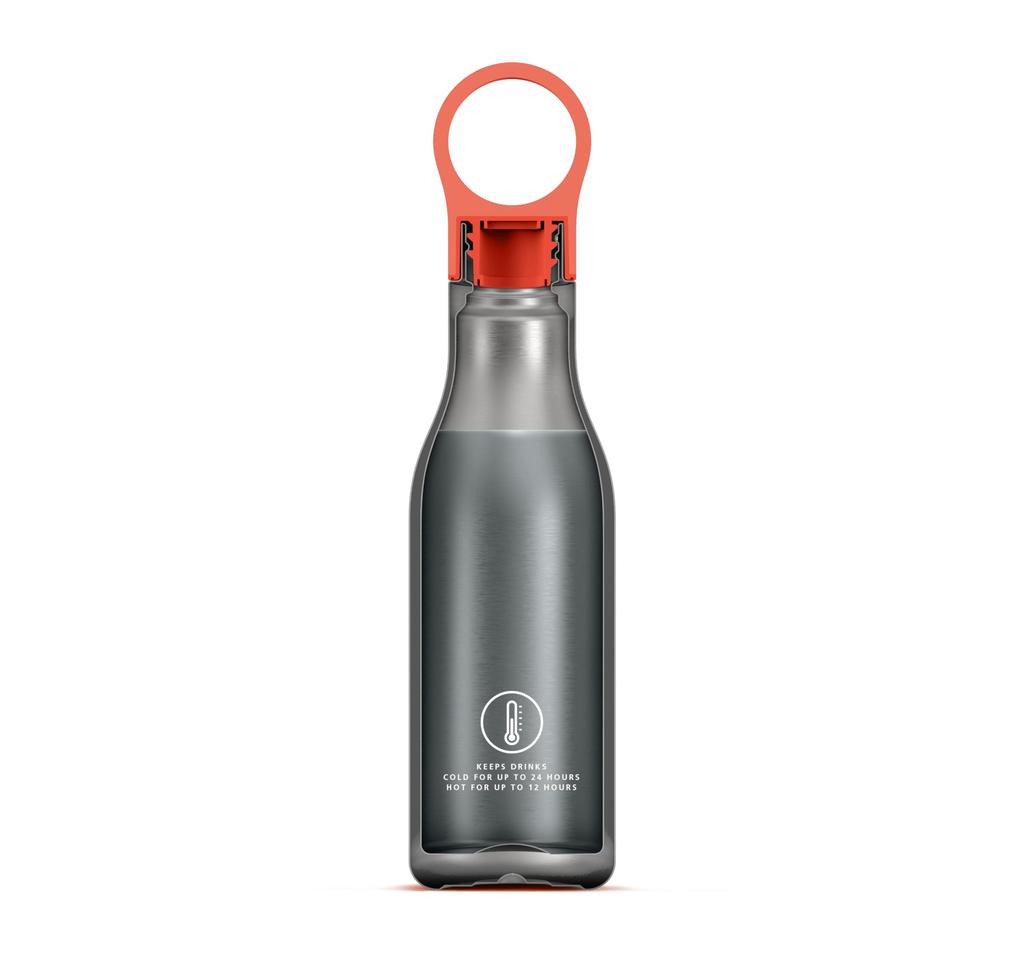 Loop™ Water Bottle 500 Ml (17 Fl. Oz) - Coral
