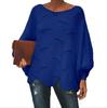 Autumn and winter new batsleeves casual loose top base sweater knitted sweater for women 3523 KTB
