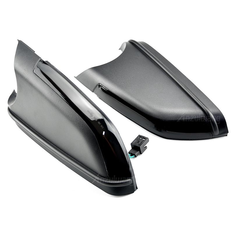 2 Stück Dynamischer Blinker Blinklicht Sequentielles Licht Rückspiegelblinker Für VW Polo MK4 FL Skoda Octavia 2006 2007 2008-2010