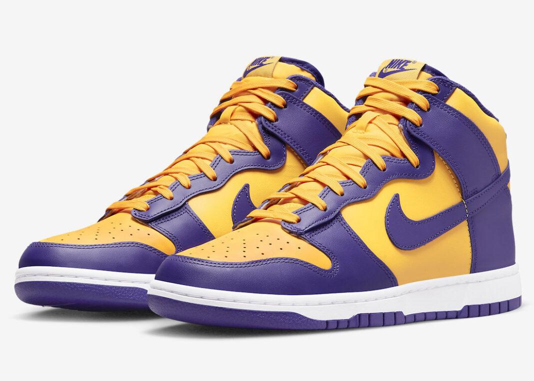 

Nike Dunk High Lakers DD1399-500 43