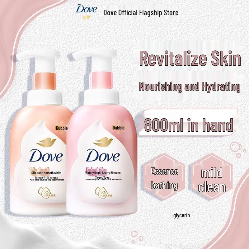 DOVE White Peach Scented Shower Foam