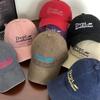 25 Early Autumn New Street Tide Brand Letter Baseball Cap Embroidery Female Big Head Circumference Showing Face Small Cap Tide