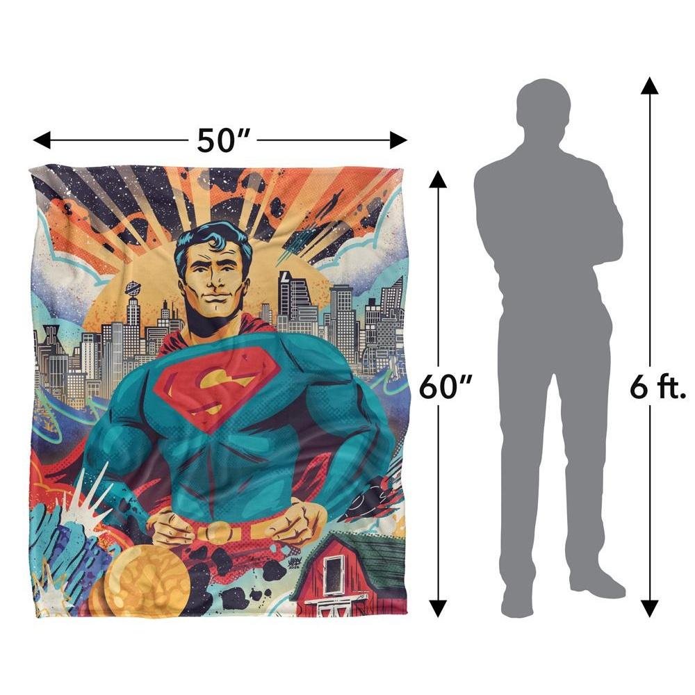 SUPERMAN Jappy Agoncillo Silky Soft Touch Blanket