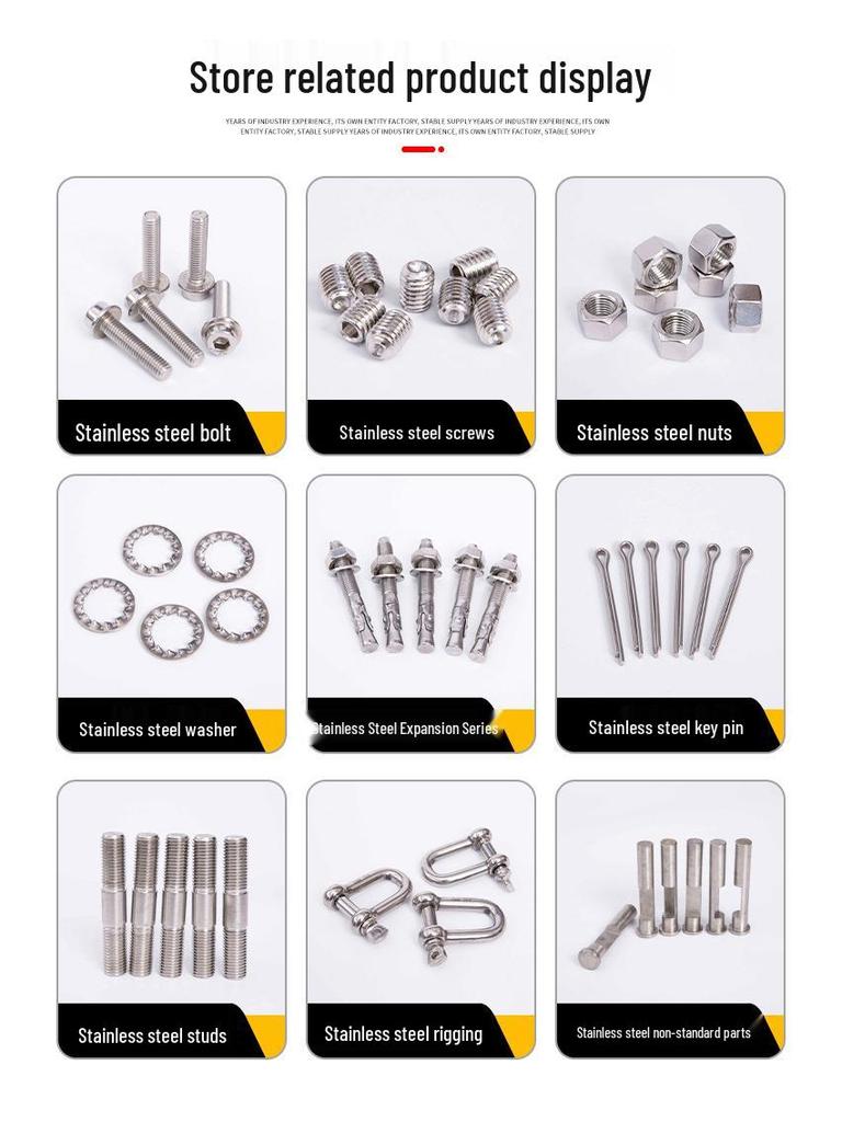 410 Stainless Steel Self-Tapping Screw, Quenched Cross-Recessed Pan Head, Flat Tail, ST2*4 ST2*5, Closed Passivation, 48-Hour Salt Spray