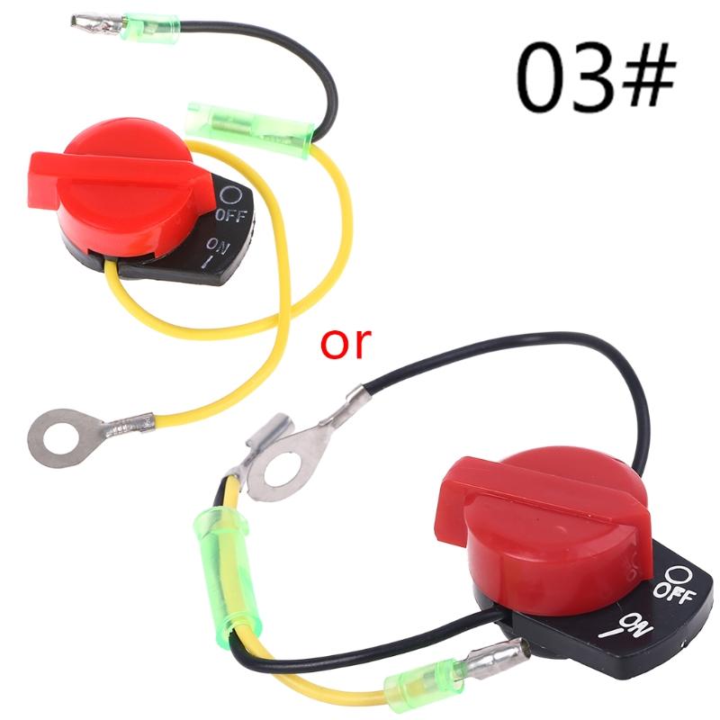 OOTDTY High Quality Metal Switch Engine Power Stop On Off Kill Switch Control For Honda GX110 GX120 GX160 GX200 GX240 Drop Ship
