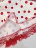 Baby Girl Spring & Autumn Polka Dot Tulip Mesh Dress