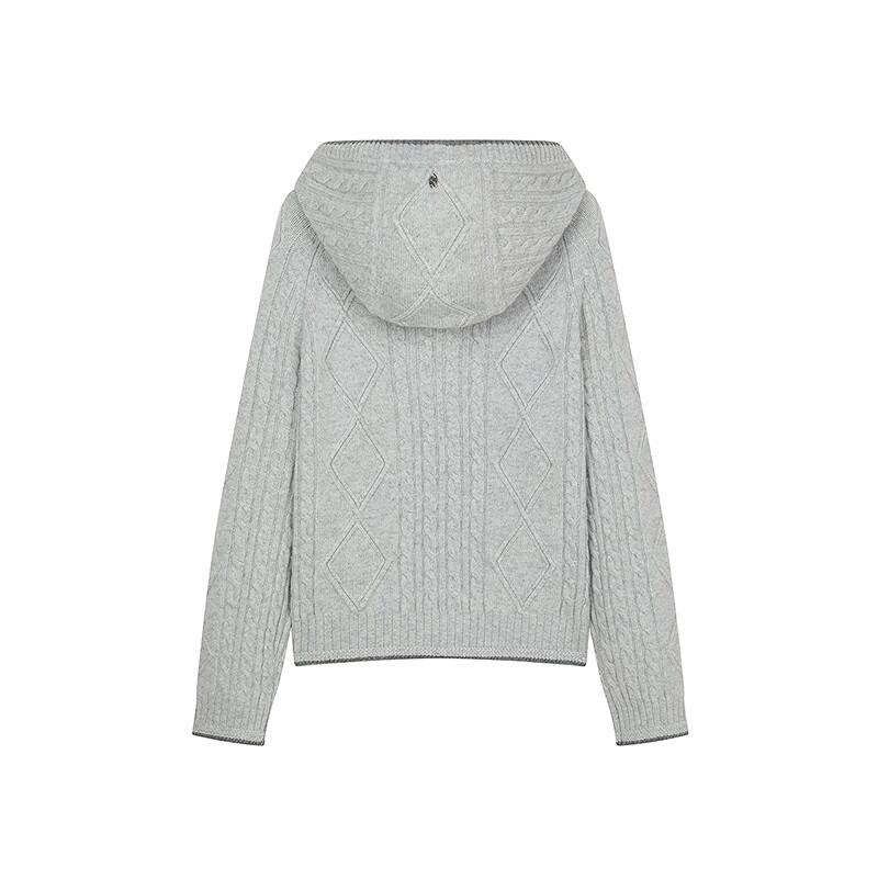 Teenie Weenie Women's Bear Hooded Knit Cardigan