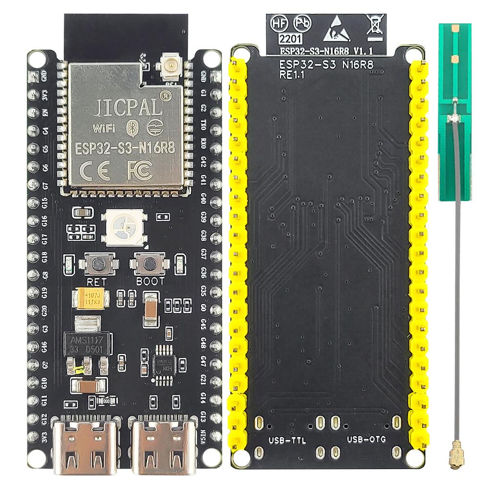 ESP11-S1-DevKitC-1 Development Board BT 1.1G Wifi Module for Arduino 8MB PSRAM 16MB FLASH N16R8 11Pin CH111C Type-C ESP11S1