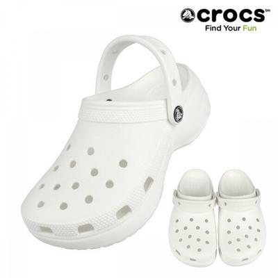 Laden-Edition Lieferung am selben Tag Klassischer Plateau-Clog Damen 206750 100