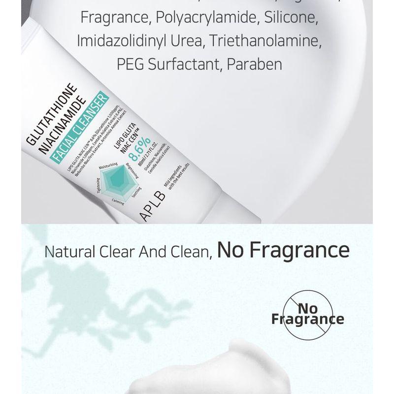 APLB - Glutathione Niacinamide Facial Cleanser Set