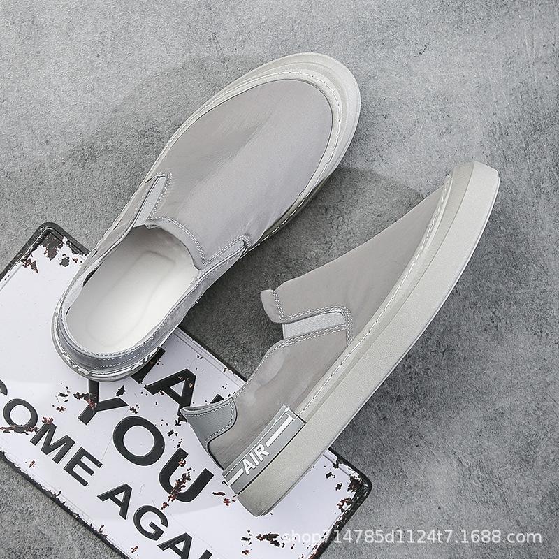 Stoffschuhe Herren 2022 Neue Slipper Ein Pedal Atmungsaktiv Trend Wild Weiche Sohle Freizeitschuhe Herren Zapatos De Hombre