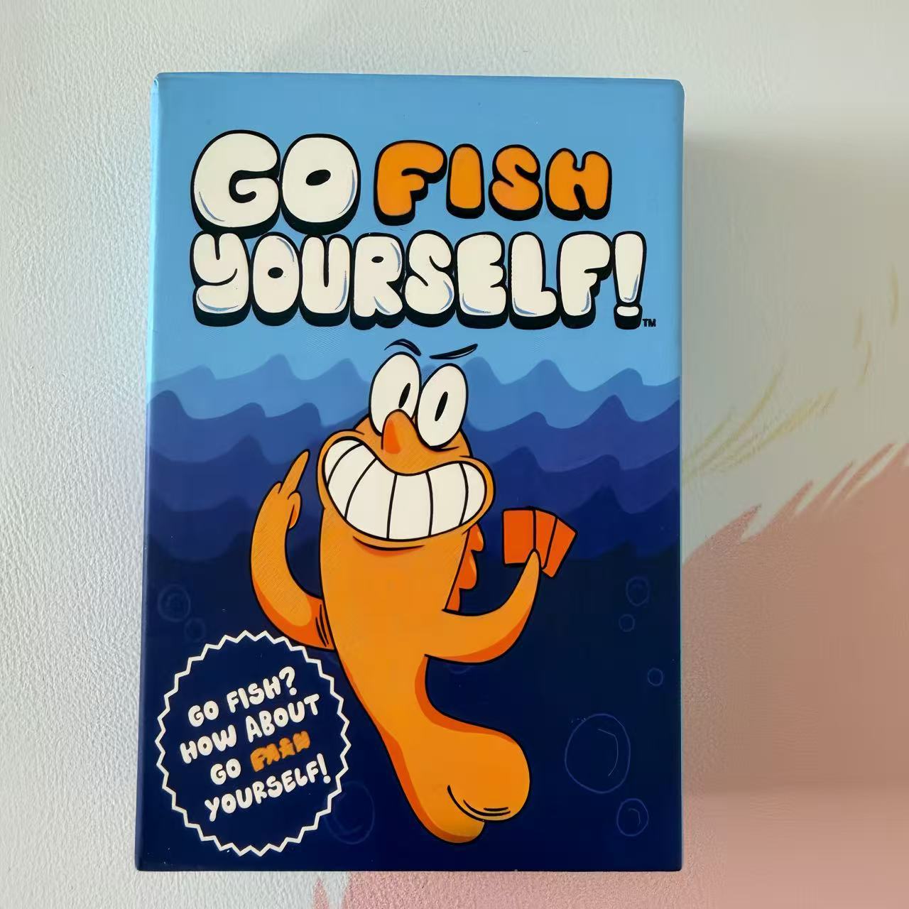 

Карточная игра «Иди лови рыбу» Сам Забавный Подарок-прикол Веселые Настольные игры с изюминкой Вечер Семейного Общения Вечеринка для 2+ игроков