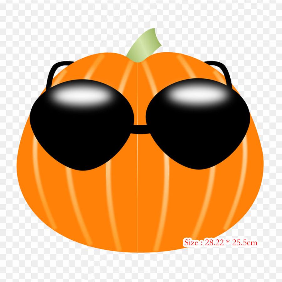 

Jack O Lantern в солнцезащитных очках, тканевые салфетки Jack O, термопереносная печать, виниловые нашивки, наклейки для одежды, аппликации «сделай сам», моющиеся нашивки