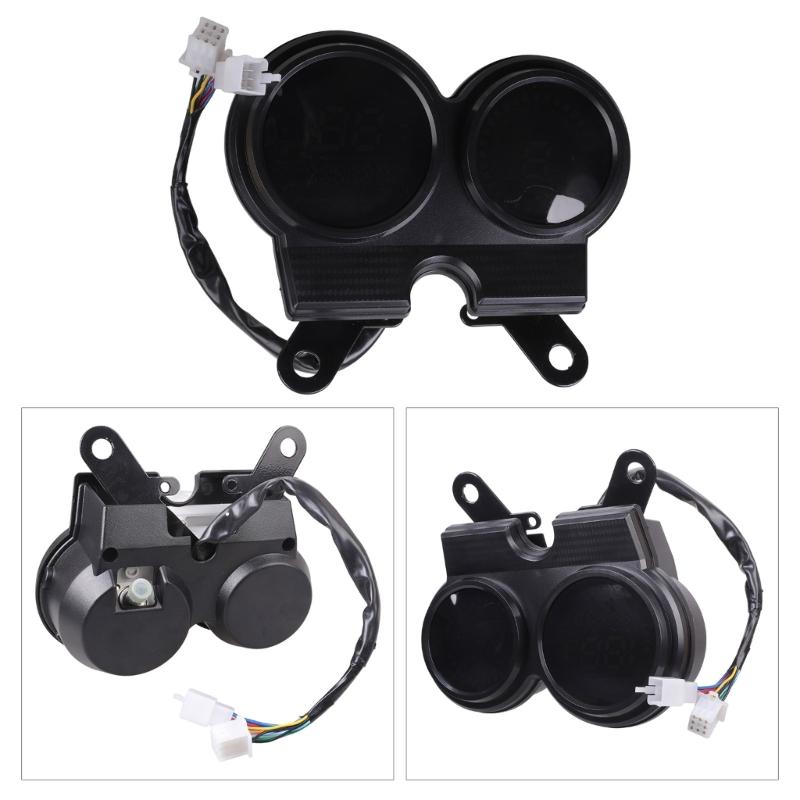 Function Motorcycle Speedometer Tachometer Kit Precise Mileage Tracking Weatherproof Design Multiple Bike Models