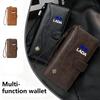Car PU Leather Vintage Snap Closure Clutch Bag Storage Pouch For Lada Priora Sedan Sport Kalina Granta Vesta Niva Largus Vaz