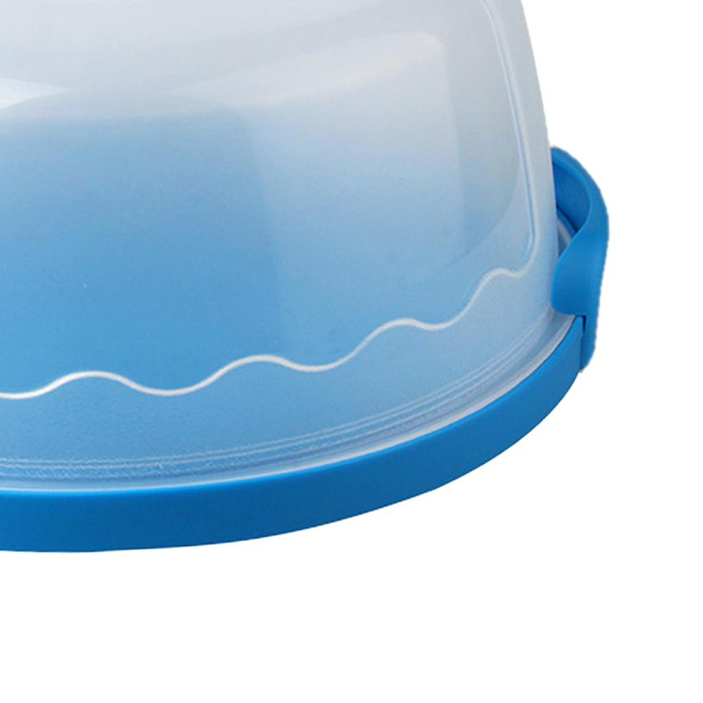 Cake Box, Tray, Container, Pastry Stand, Airtight Lid, Practical Handle, PP Material,