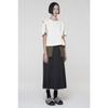 RECODE Pocket Patchwork Pleats Skirt_Rqkam24534Bkx