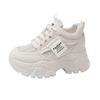 Women's Shoes New Summer Mesh Breathable Thick Sole Inner Height Increase Dad Shoes Small Sports Shoes Versatile