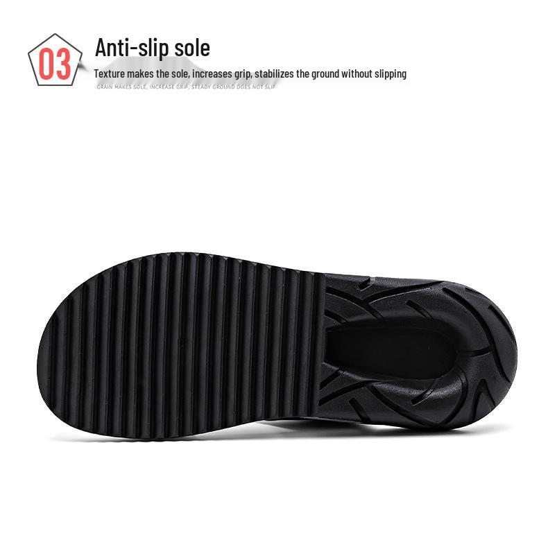 Sommar 2025 Gränsöverskridande Herr Non-Slip Utomhus Enremmig Strandtofflor