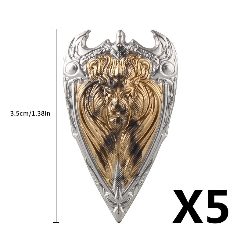 MOC Medieval Military Anime Figures Weapons Building Blocks Toys Soldiers Shield Sword Bow Trident Ax Gun Hammer DIY Gifts K027