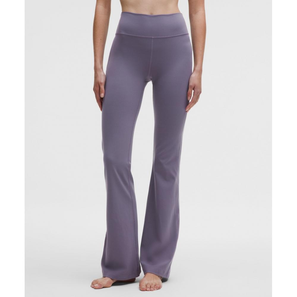 Lululemon Groove Nulu High Rise Flared Pant  Regular Grape Mist