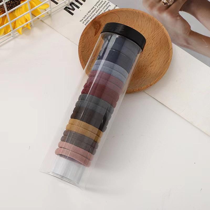 Высокоэластичная прочная простая резинка для волос, одна упаковка