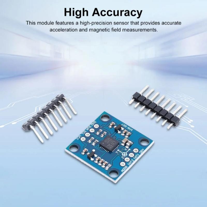 High Sensitivity GY-511 LSM303DLHC Module Compass 3 Shaft Accelerometer Magnetometer Module Sensory for Direction Sensing