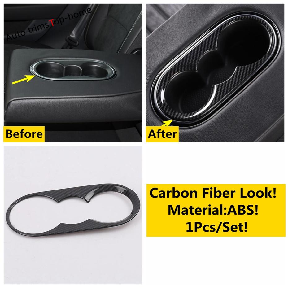 Water Cup Holder / Pillar A Air Conditioning Outlet AC Vent Decoration Frame Cover Trim Fit For Volkswagen Arteon 2018 - 2024