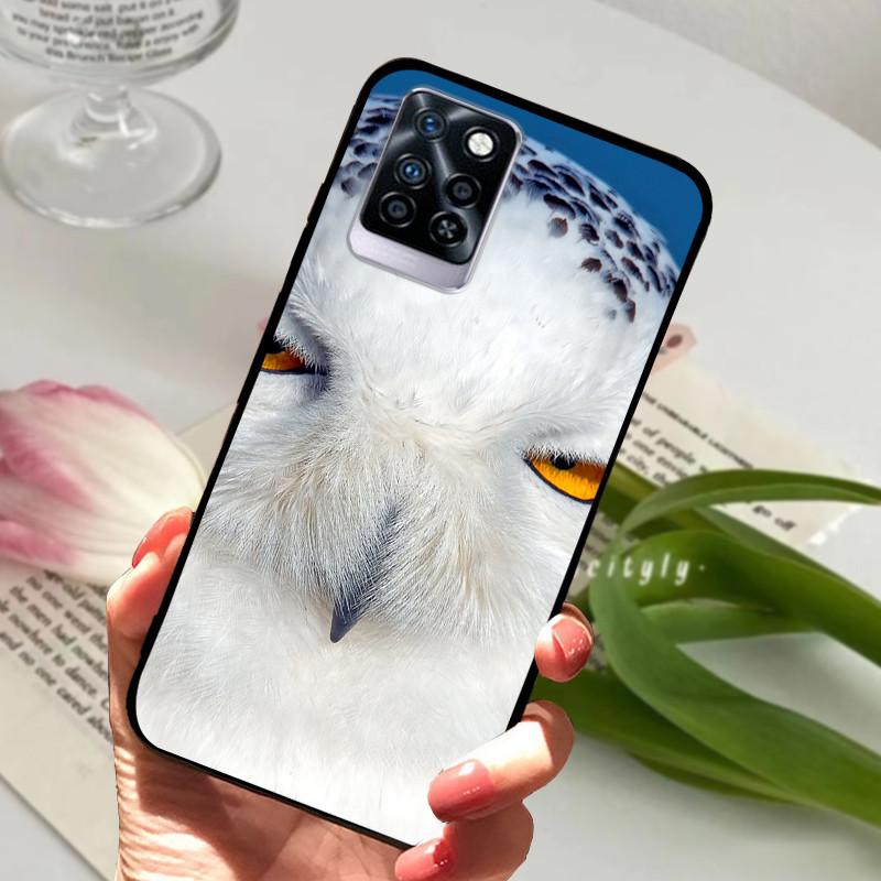 For Infinix Note 10 Plus Case Black Soft silicone TPU Back Cover For Infinix Note10 Pro NFC Phone Case Note 10 Pro Plus Bumper