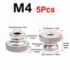M3 M4 M5 M6 M8 M10 Knurled Nut GB806 Standard Hand Nut High Quality Clamping Nut